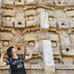 Palace of the Masks in Kabah up close
