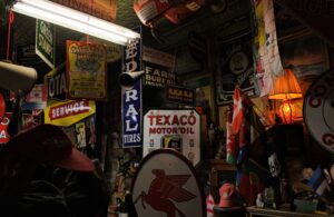 Harley russell's shop in Erick, OK