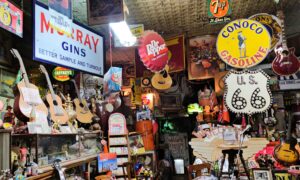 Harley russell's shop in Erick, OK