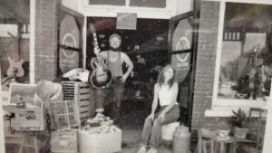 Harley and Annabelle Russell in Erick Oklahoma
